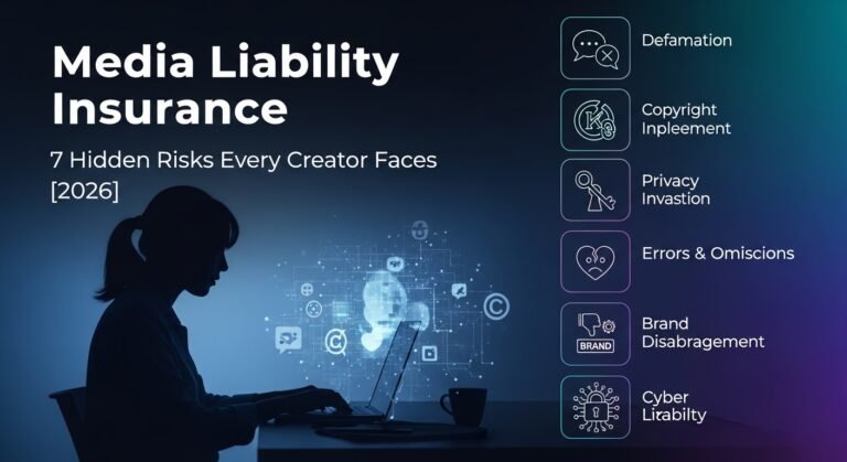 Media Liability Insurance: 7 Hidden Risks Every Creator Faces [2026]
