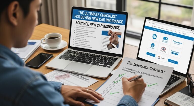 The Ultimate Checklist for Buying New Car Insurance
