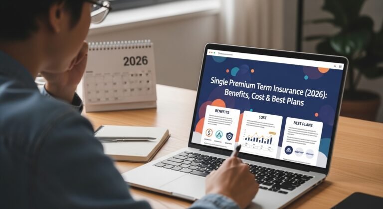 Single Premium Term Insurance (2026): Benefits, Cost & Best Plans